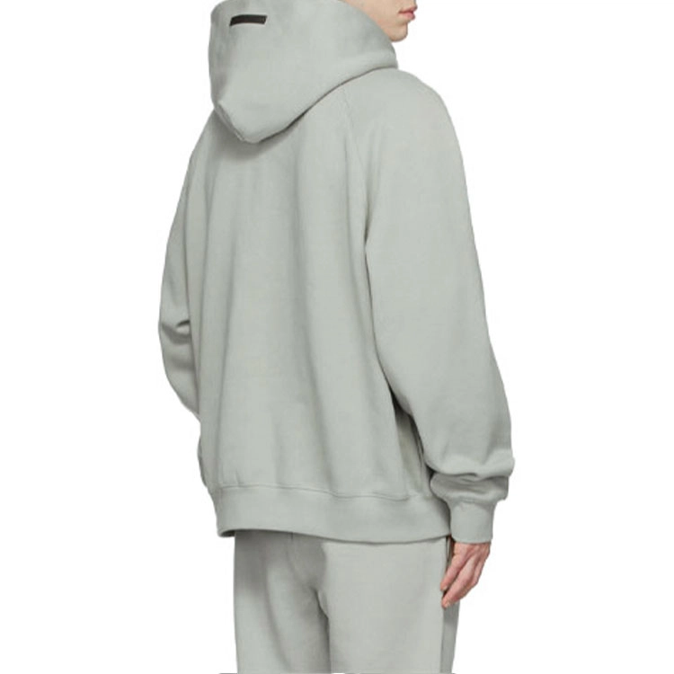 Fear of God Essentials Pullover Hoodie GreenConcrete Logo