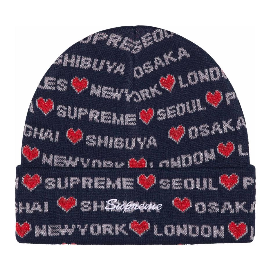Supreme FW24 WEEK 1 Hearts Beanie