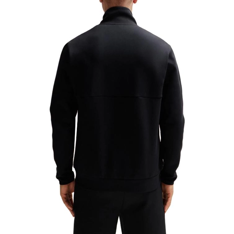 HUGO BOSS Zip-Up Sweatshirt With Logo Print