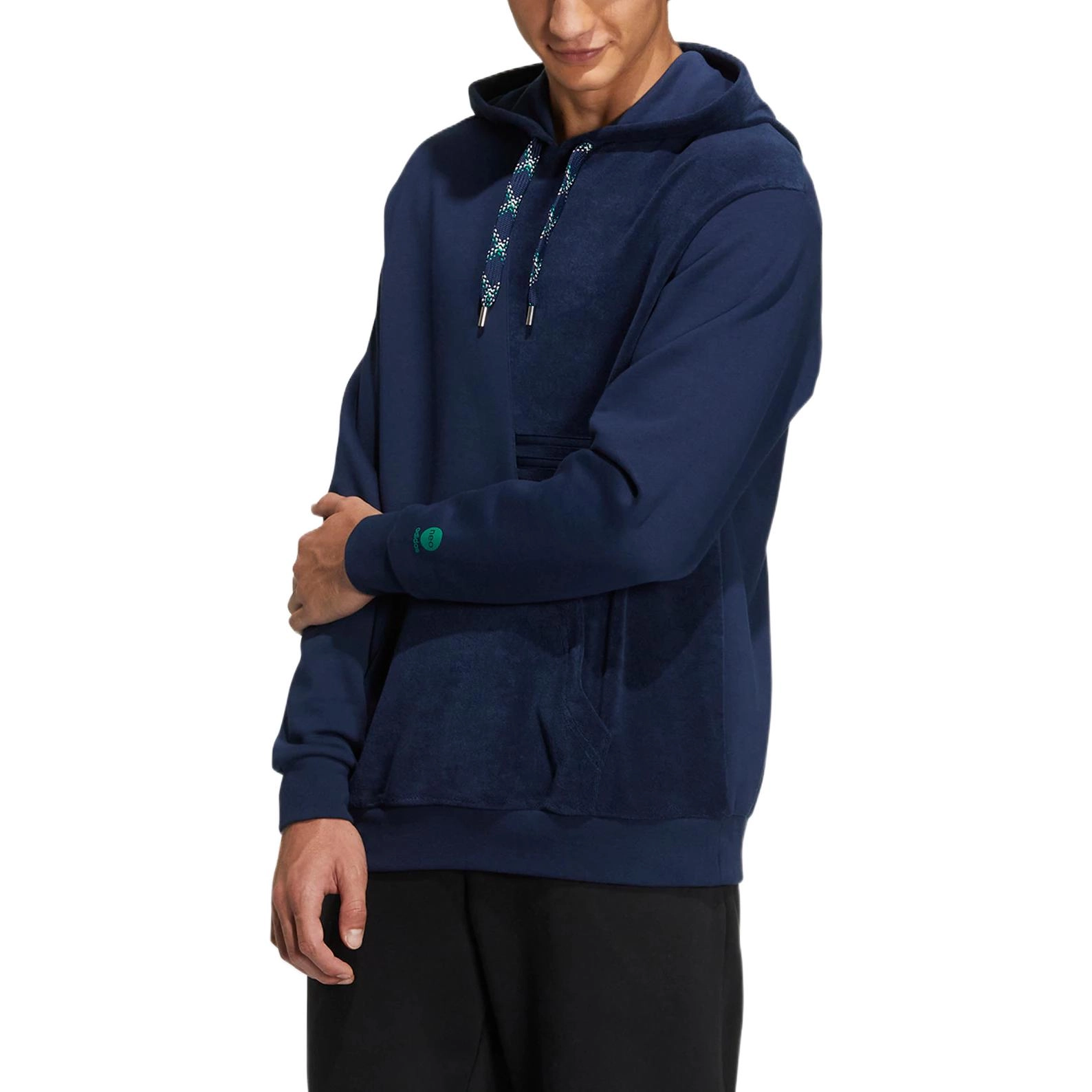 adidas neo U Vbe Hoodie 2 Logo