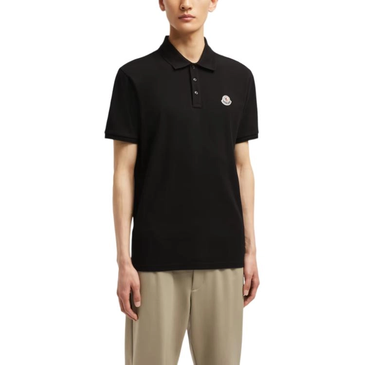 Moncler Logo Patch Polo Shirt Polo