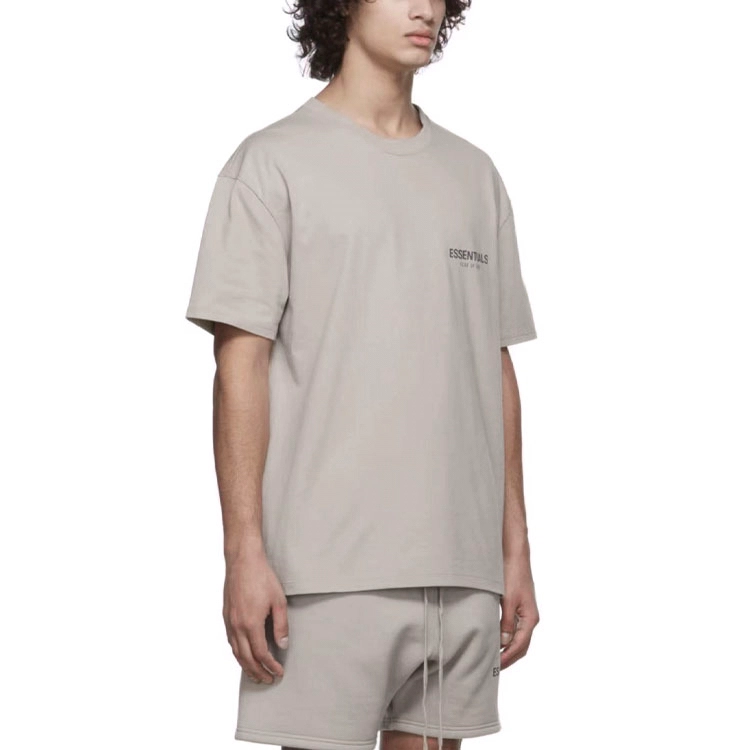 Fear of God Essentials FW21 Ss Tee StringTan LogoT