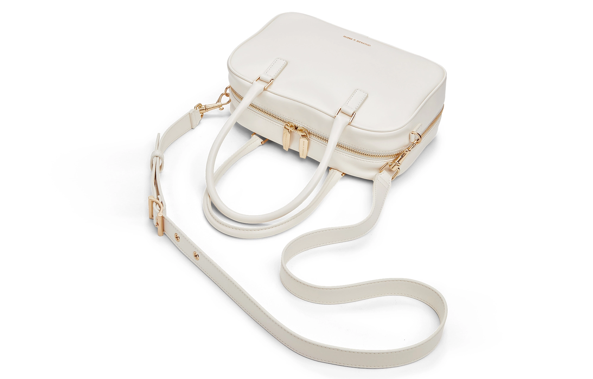 CHARLESKEITH ck PU BrownCreamNoirPewter