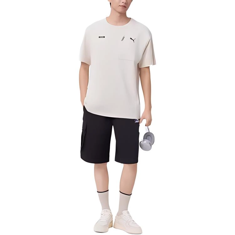 PUMA DESERT ROAD TEE logoT