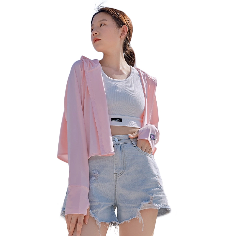 匹克 字母图案连帽宽松拉链防晒服 男女同款