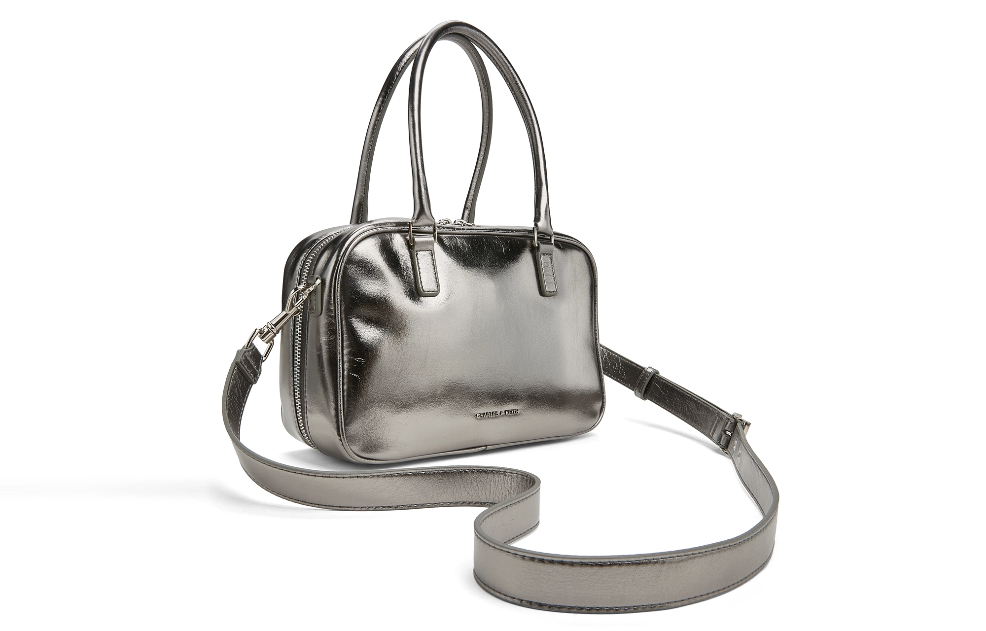 CHARLESKEITH ck PU BrownCreamNoirPewter