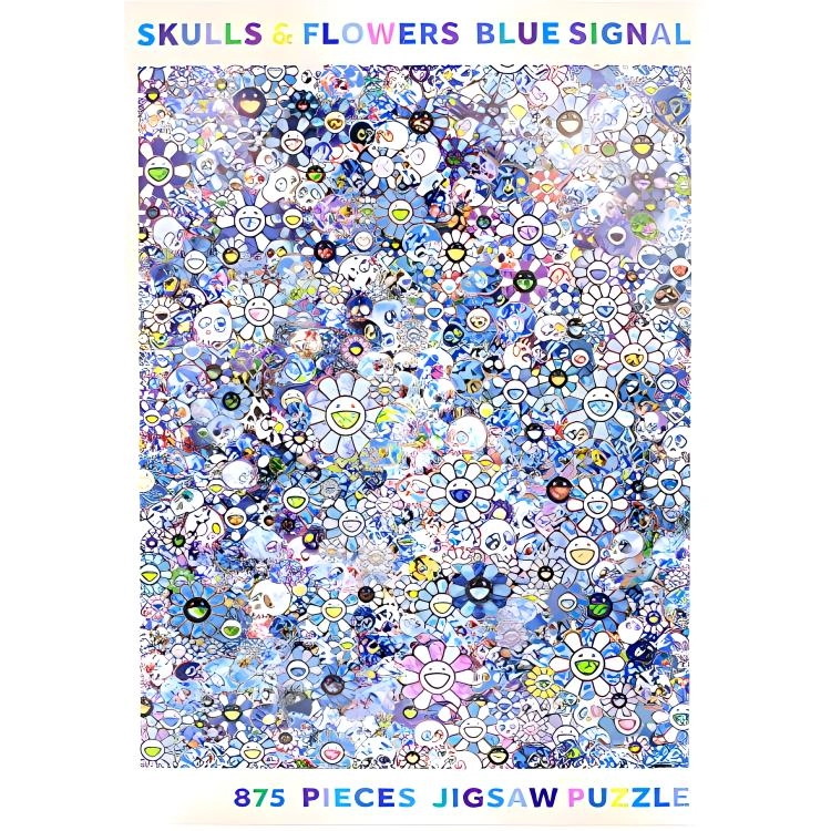 Murakami Takashi skullsflowers