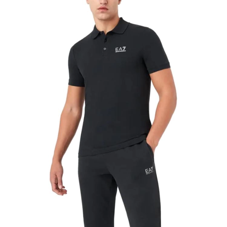 EMPORIO ARMANI SS23 Core Identity Stretch Cotton Polo Shirt PoloPolo