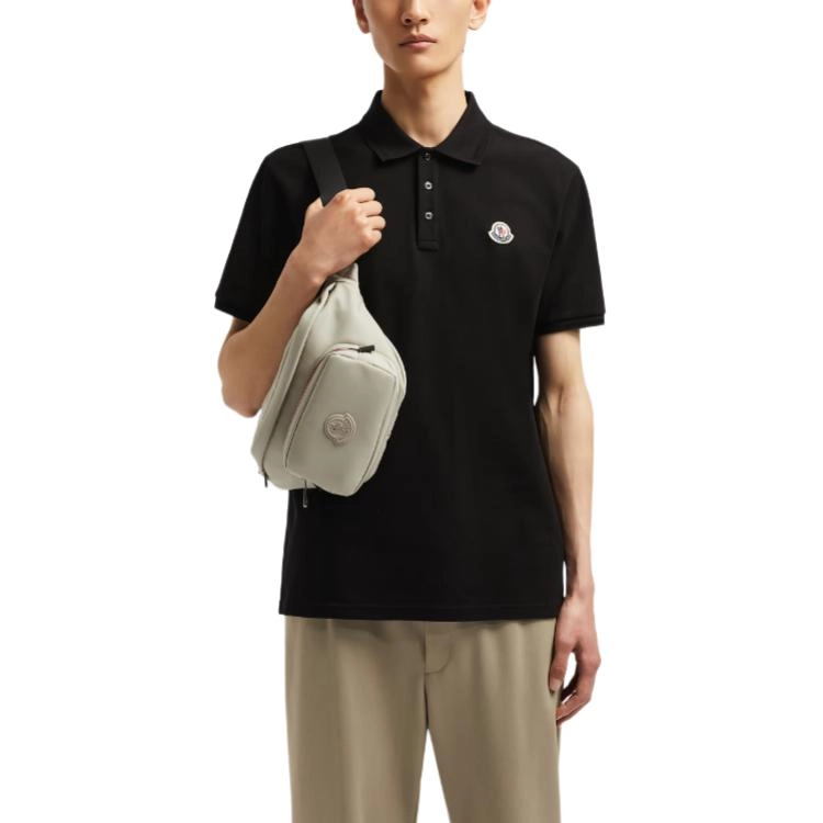 Moncler Logo Patch Polo Shirt Polo