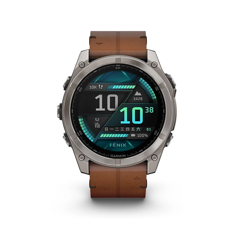 GARMIN Fenix 8 app AMOLED GPSLED