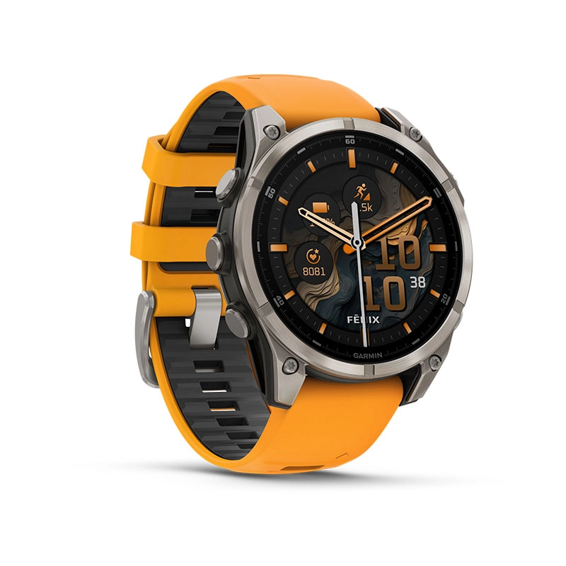 GARMIN Fenix 8 app AMOLED GPSLED