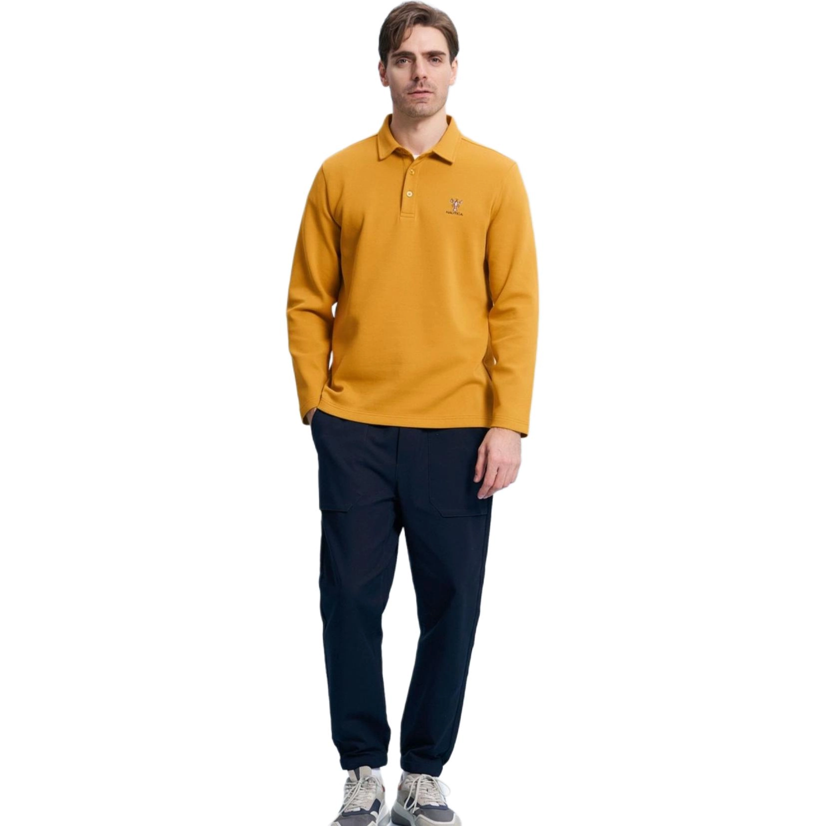 nautica white sail Polo