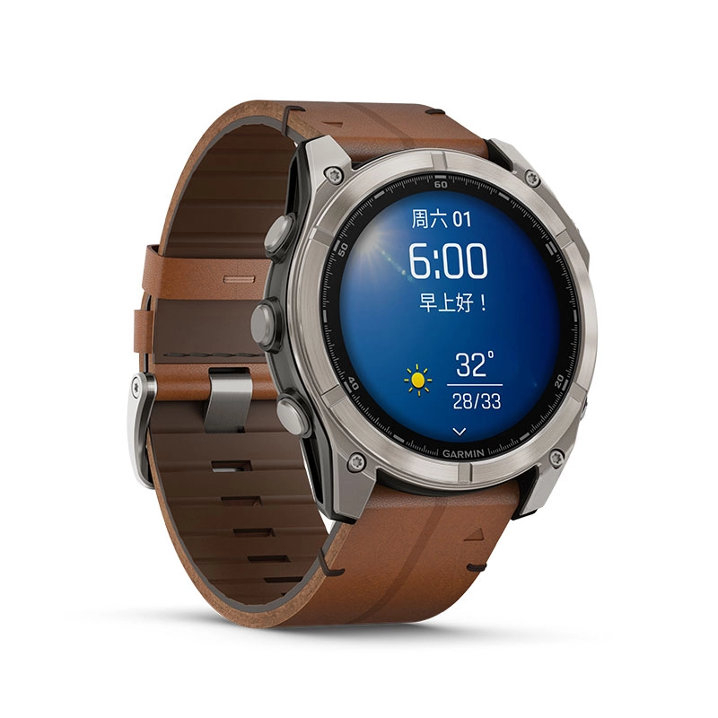 GARMIN Fenix 8 app AMOLED GPSLED