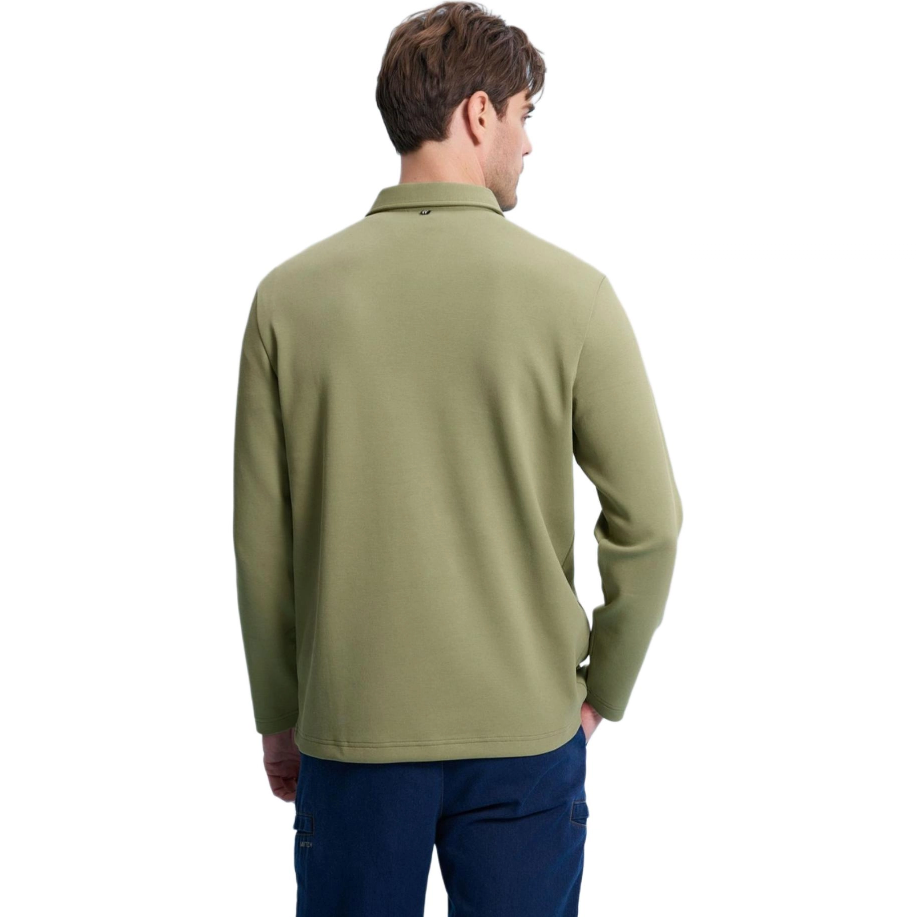 nautica white sail Polo