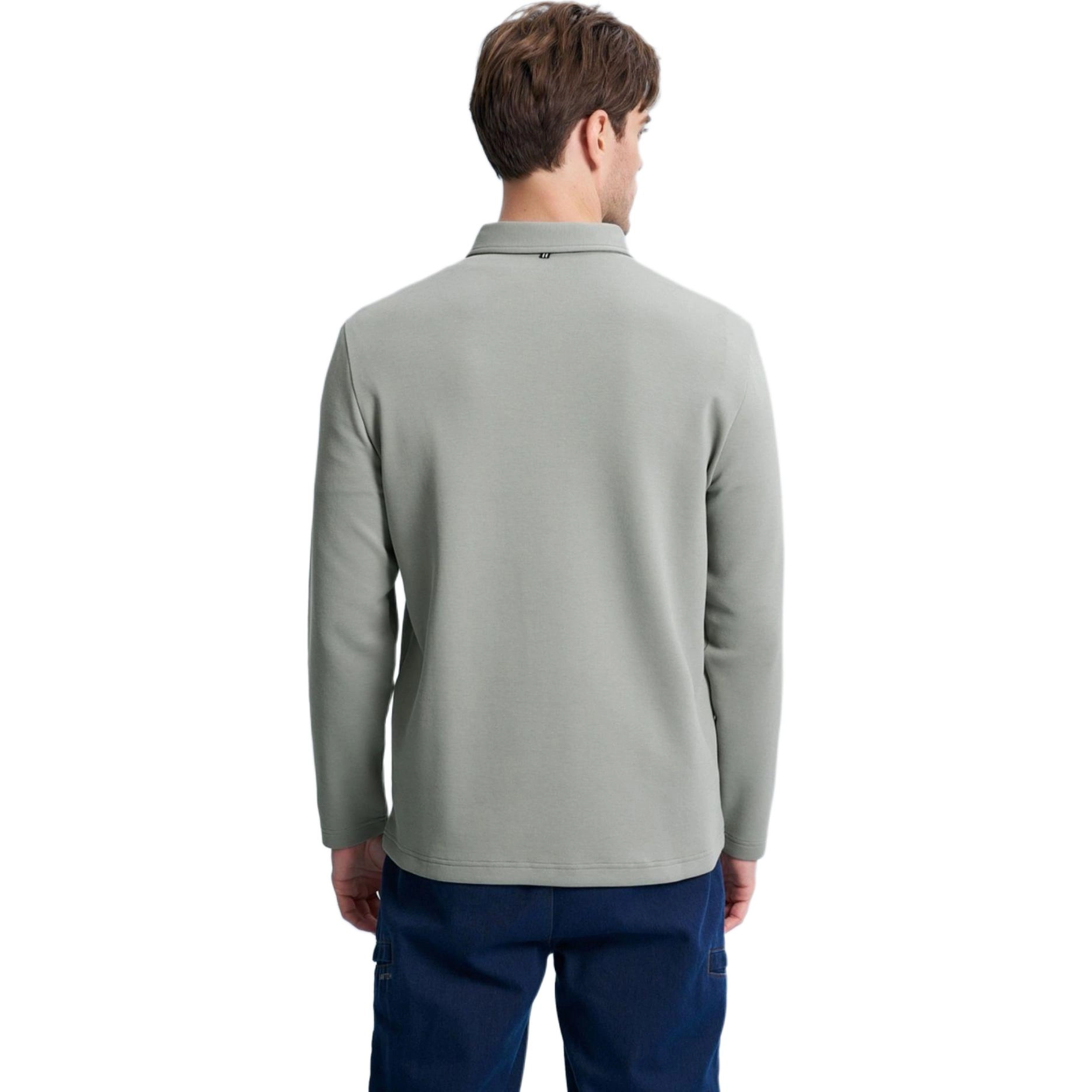 nautica white sail Polo