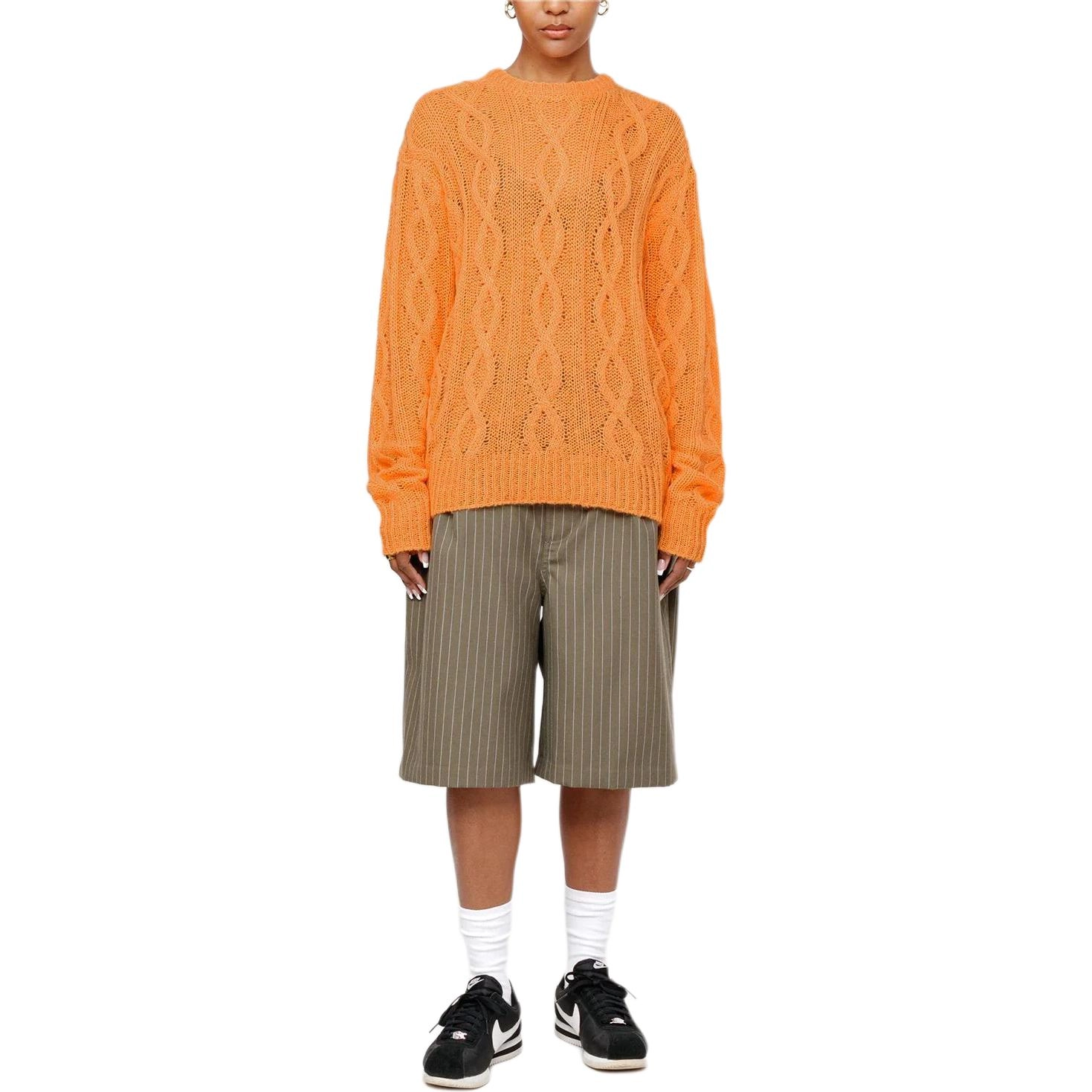Stussy Cable Loose Knit Sweater
