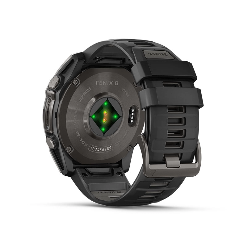 GARMIN Fenix 8 app AMOLED GPSLED