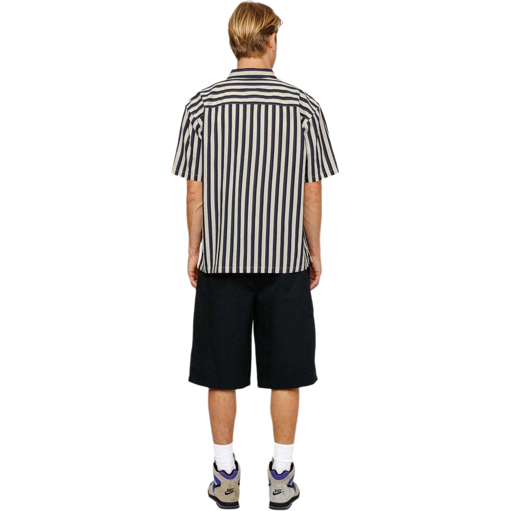Stussy SS24 BOXY FLAT HEM SHIRT STRIPED