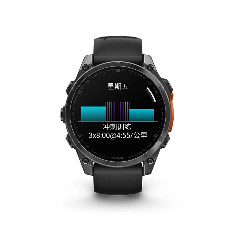 GARMIN Fenix 8 app AMOLED GPSLED