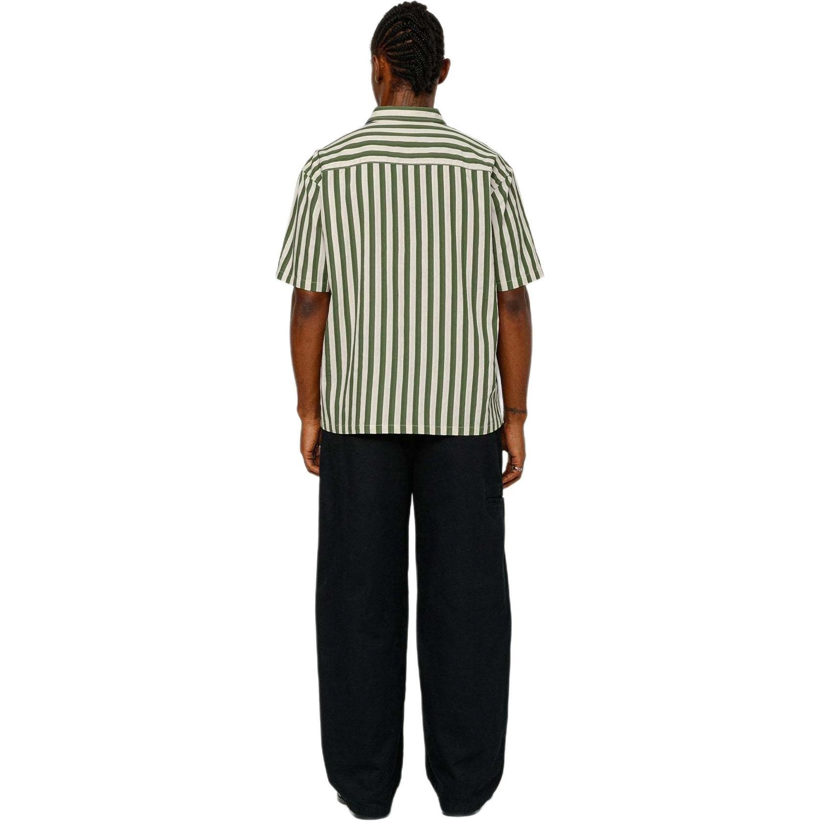 Stussy SS24 BOXY FLAT HEM SHIRT STRIPED