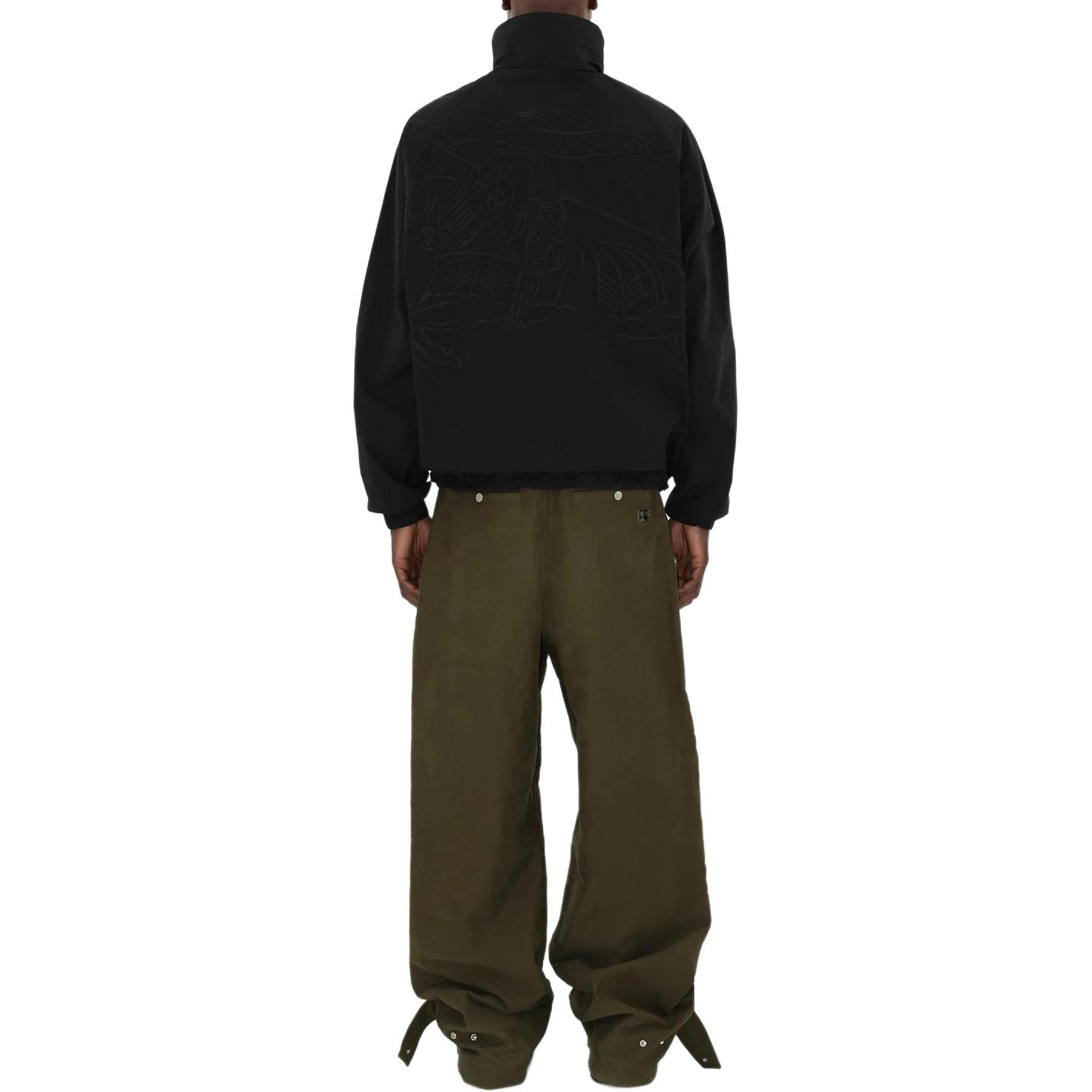 Burberry Ekd Cotton Blend Jacket