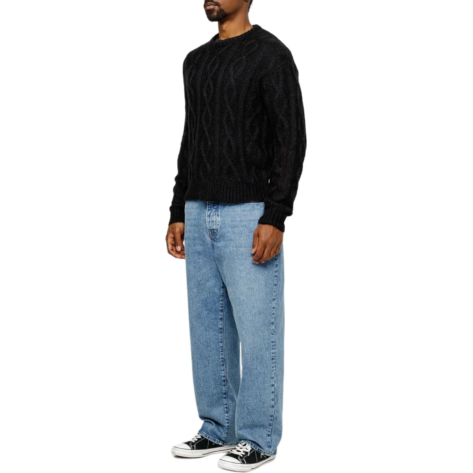 Stussy Cable Loose Knit Sweater