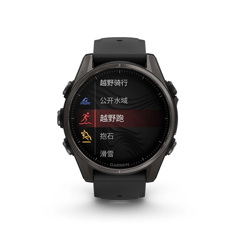 GARMIN Fenix 8 app AMOLED GPSLED
