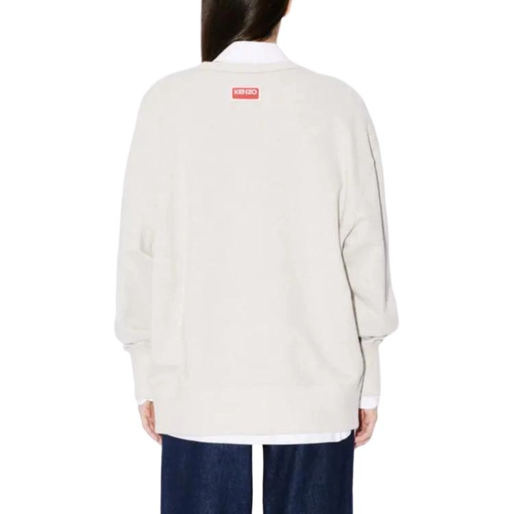 KENZO Embroidered Oversized Genderless Sweatshirt Logo