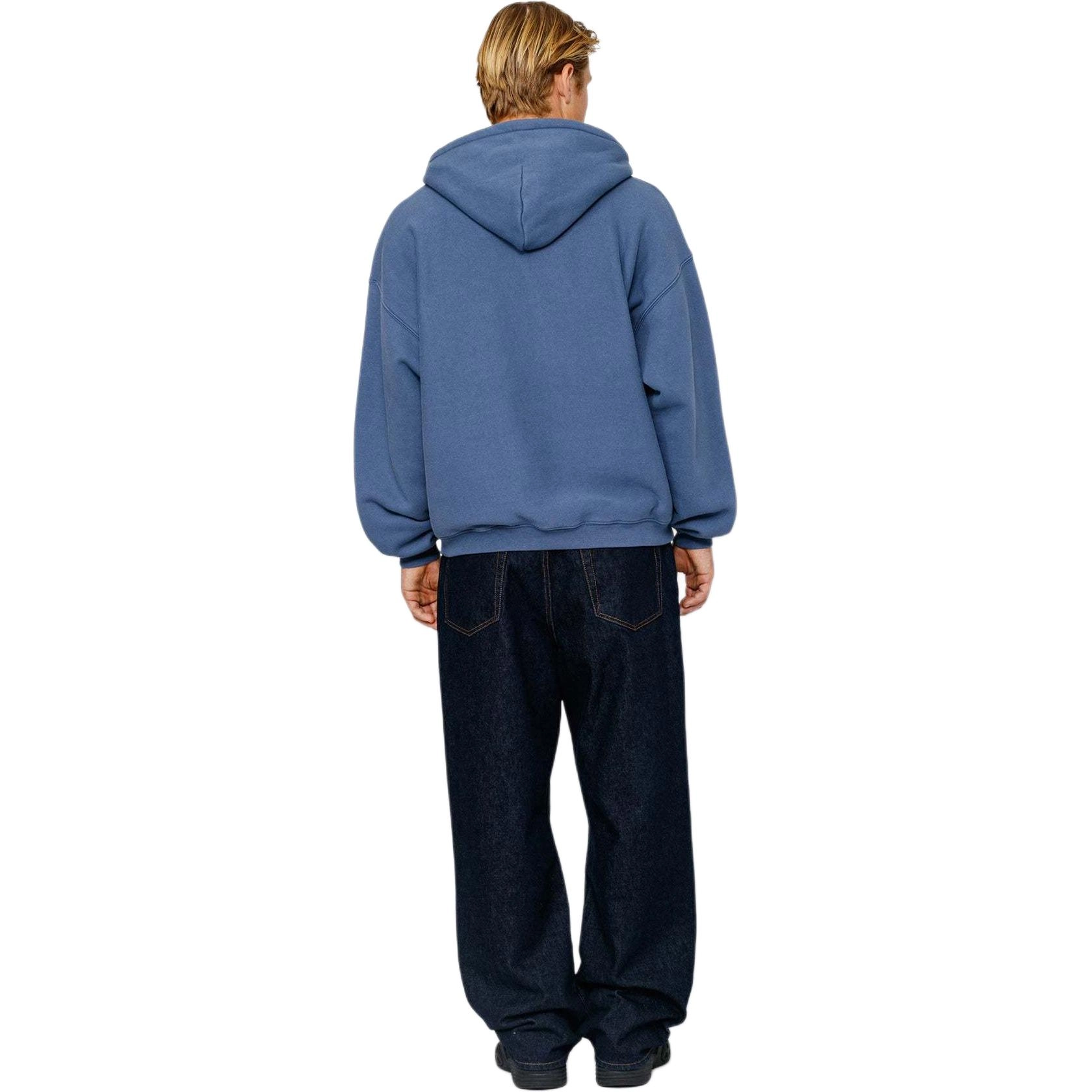 Stussy FW24 SATIN PATCH OVERSIZED HOODIE logo