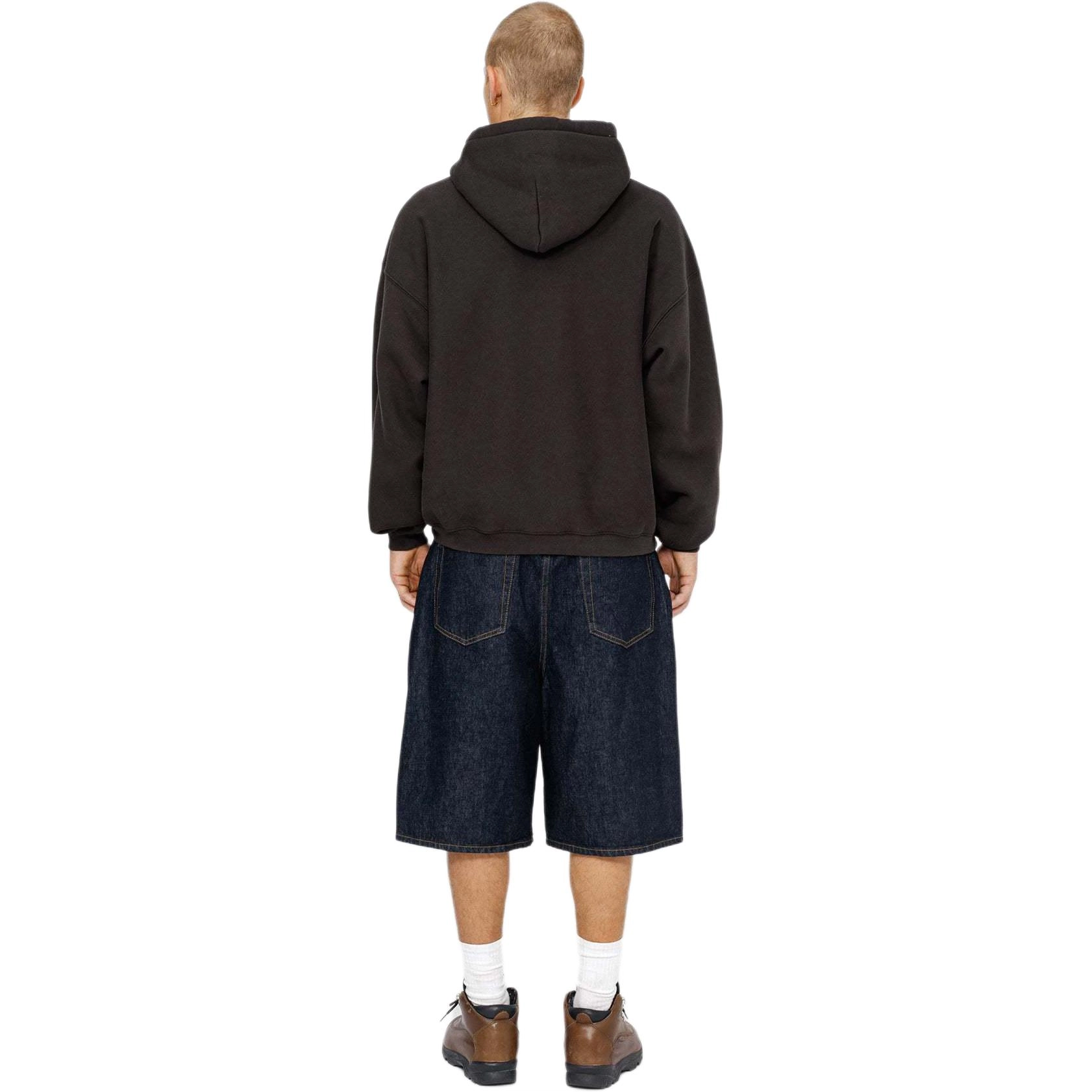 Stussy FW24 SATIN PATCH OVERSIZED HOODIE logo