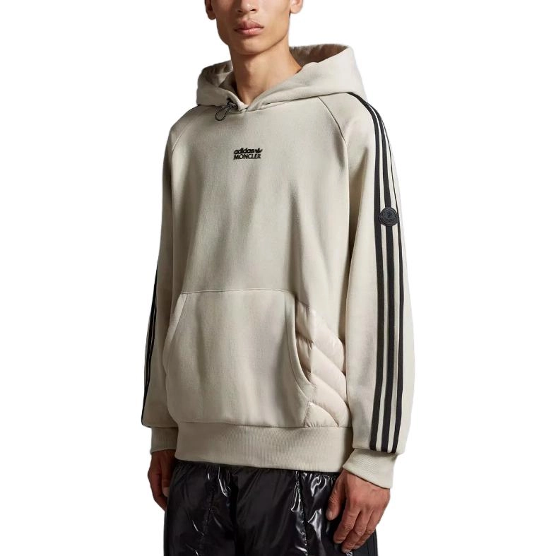 Moncler x adidas originals Fleece Hoodie Logo