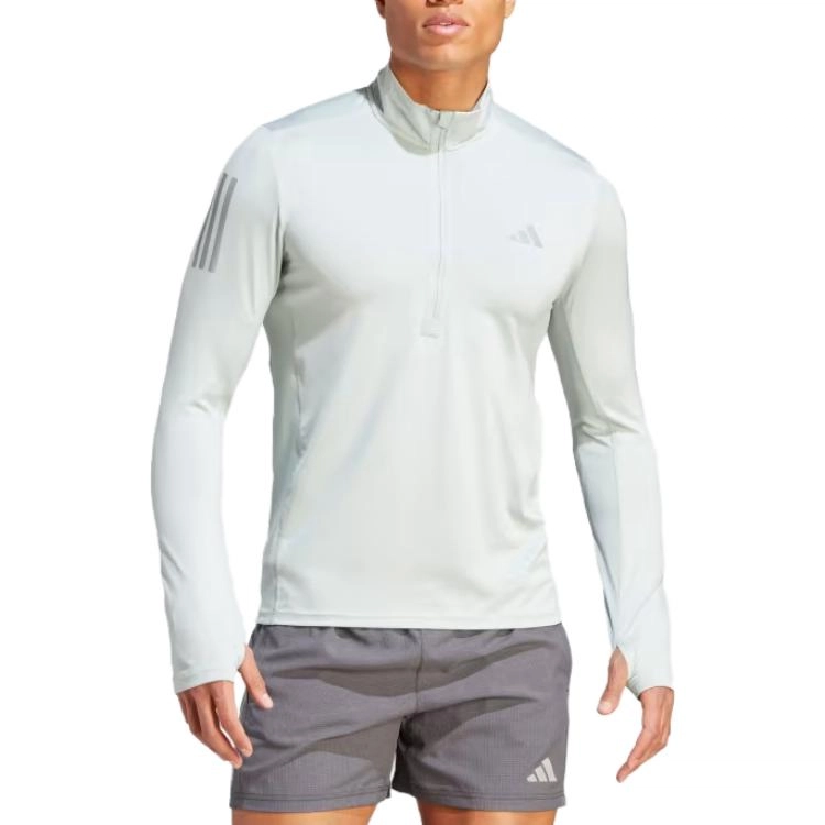 adidas Own The Run 14 Zip Long Sleeve Sweatshirt