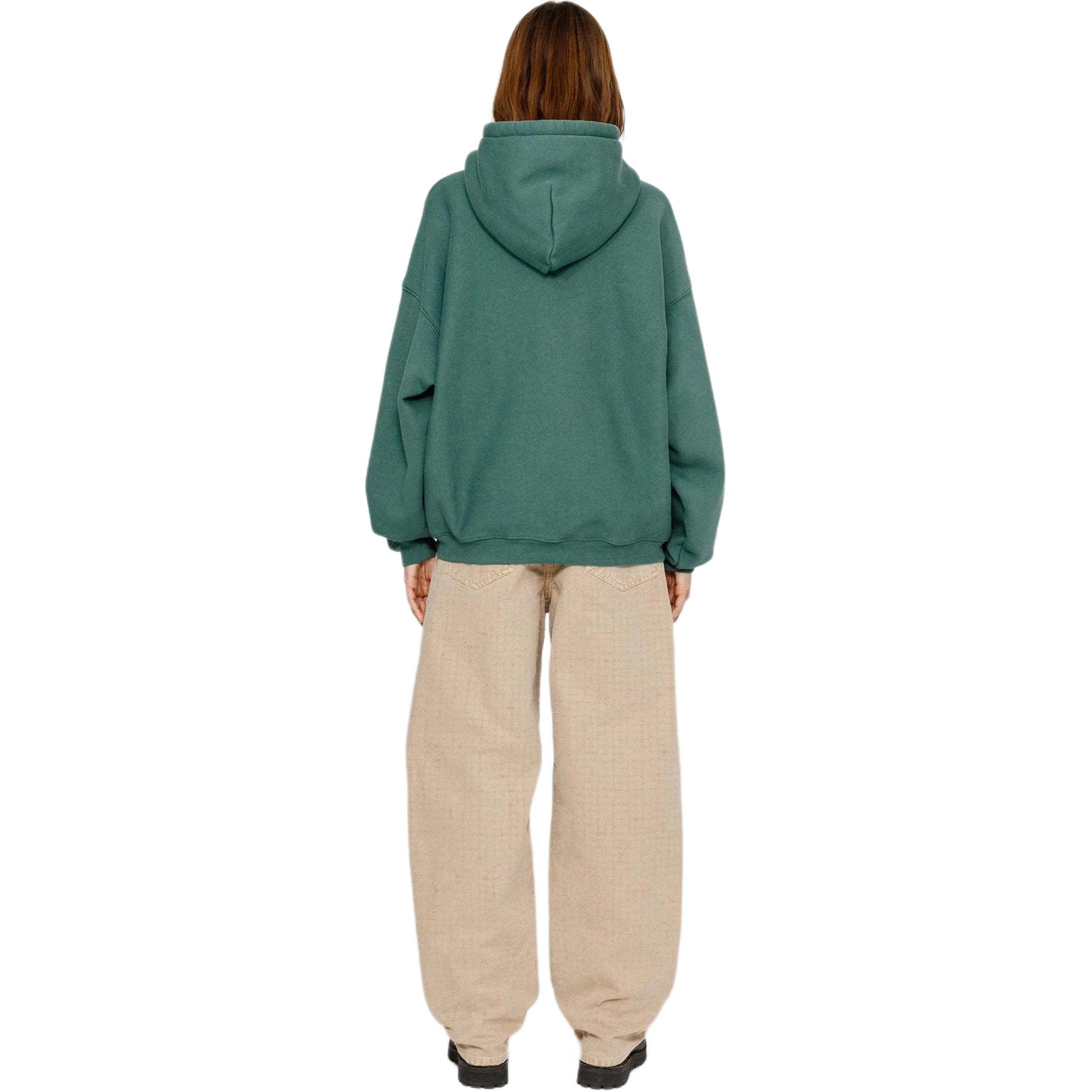 Stussy FW24 SATIN PATCH OVERSIZED HOODIE logo