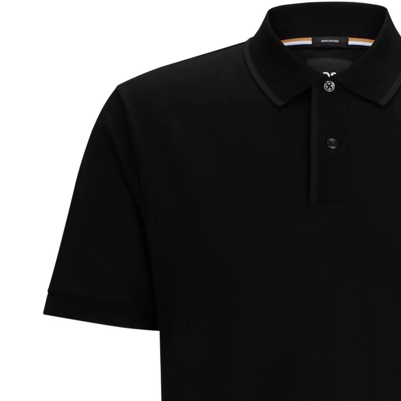 HUGO BOSS Mercerised-Cotton Polo Shirt PoloPolo