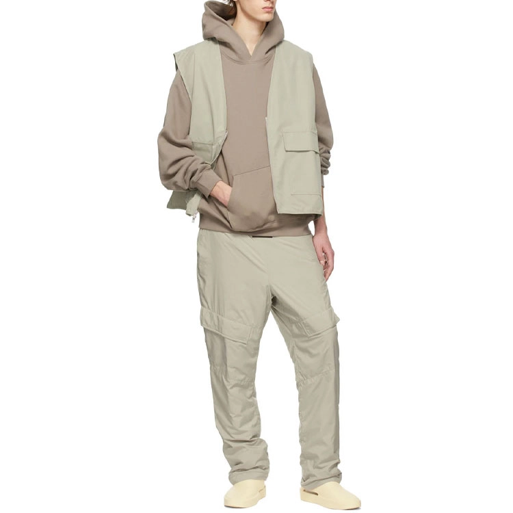 Fear of God Essentials SS22 Green Cotton Vest Seafoam