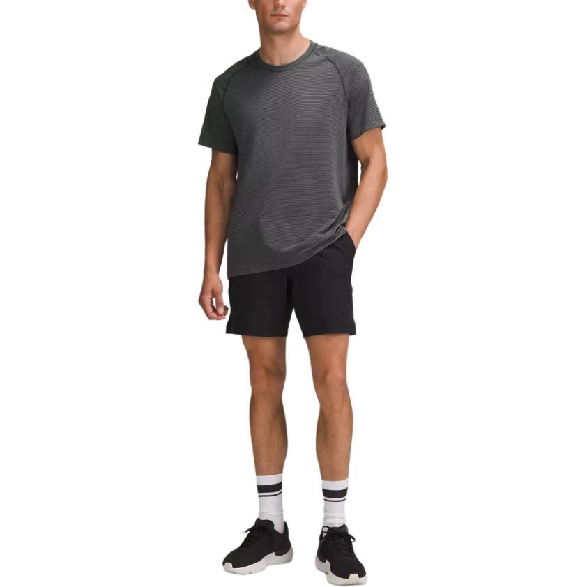 lululemon Metal Vent Tech Silverescent logoT