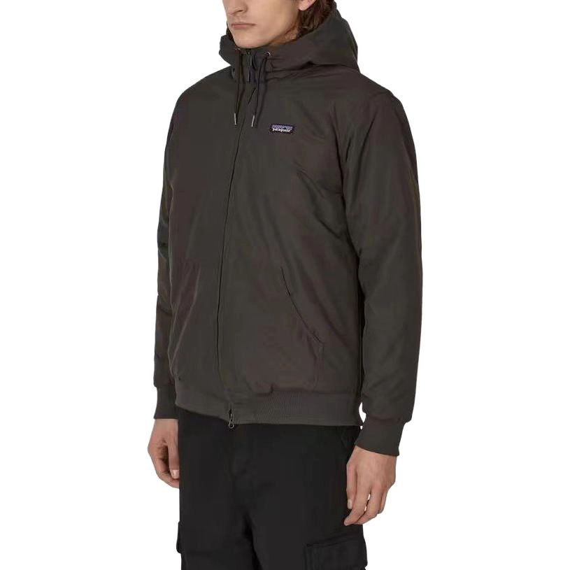patagonia Lined Isthmus Hoody Logo