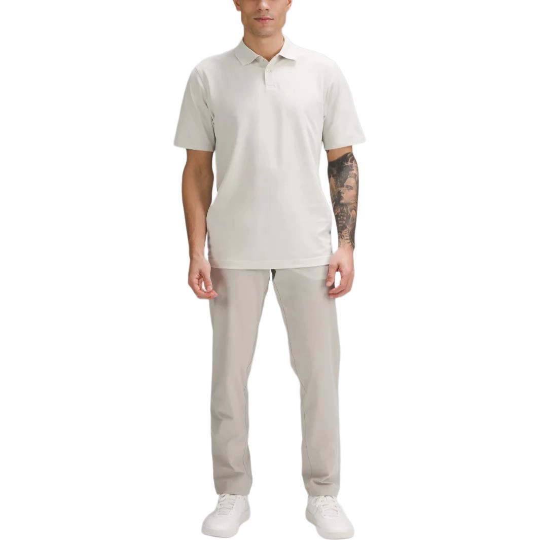 lululemon Textured Mesh Short-Sleeve Polo