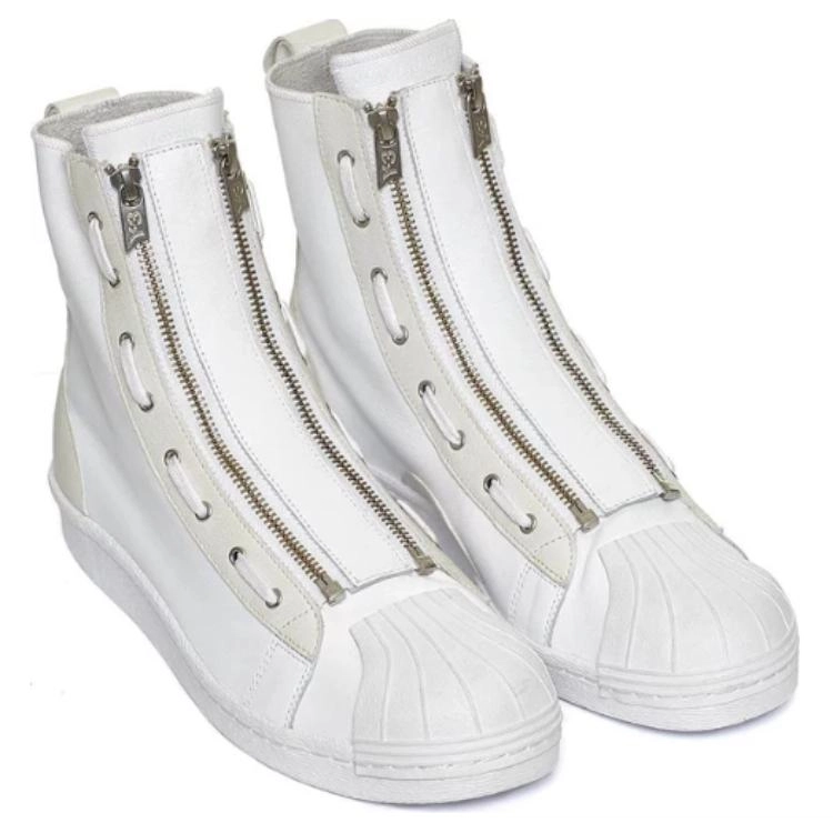 Y-3 Pro Zip White
