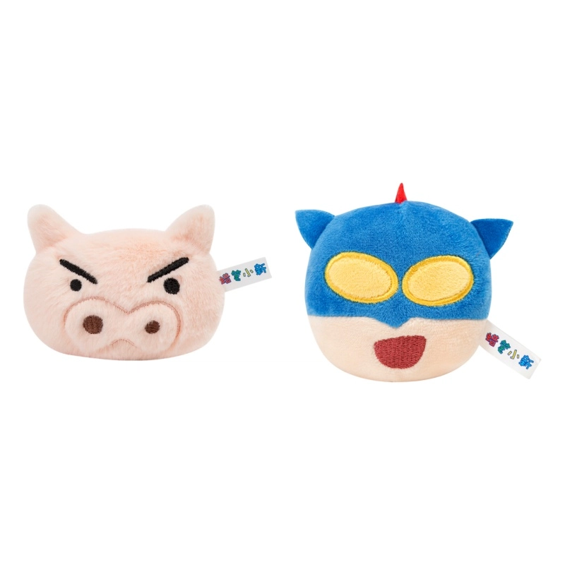 歪瓜出品 蜡笔小新 大头毛绒磁吸 可爱丑萌 生日佳品 睡觉抱枕 谷圈冰箱贴
