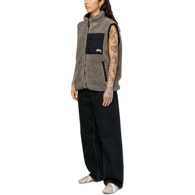 Stussy FW23 SHERPA REVERSIBLE VEST
