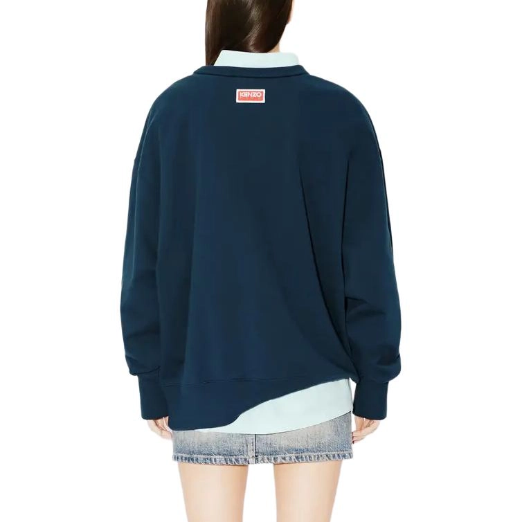 KENZO Embroidered Oversized Genderless Sweatshirt