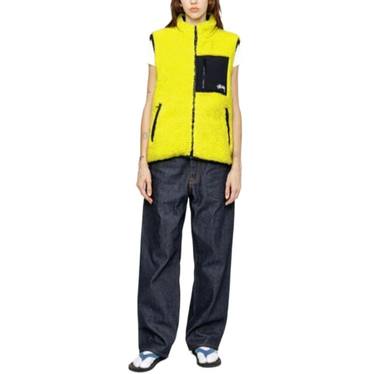 Stussy FW23 SHERPA REVERSIBLE VEST