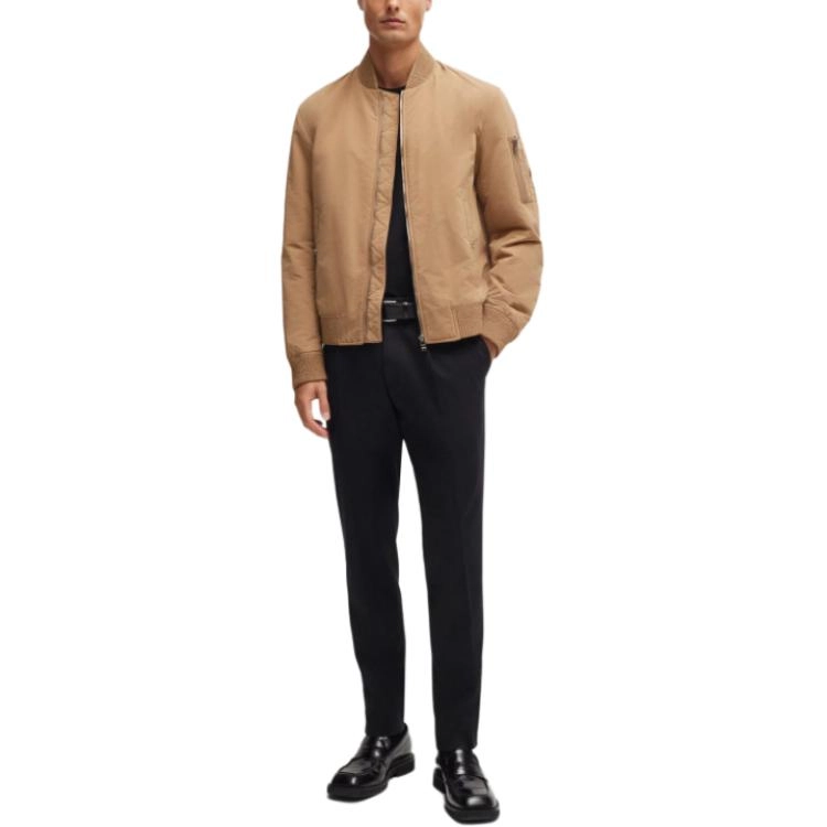 HUGO BOSS Water-Repellent Jacket In A Regular Fit