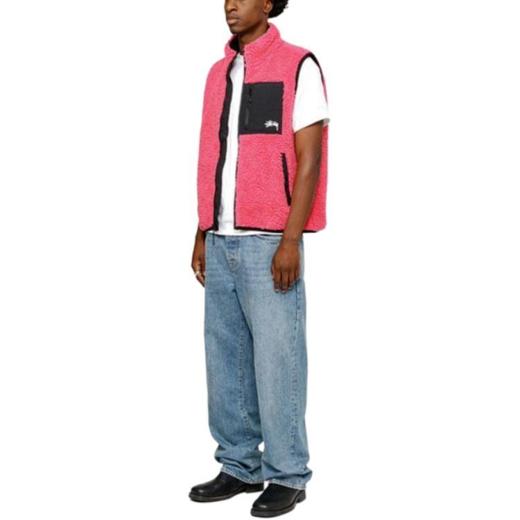 Stussy FW23 SHERPA REVERSIBLE VEST