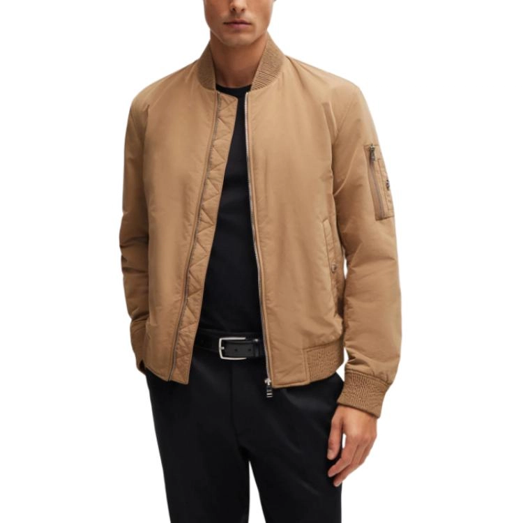 HUGO BOSS Water-Repellent Jacket In A Regular Fit