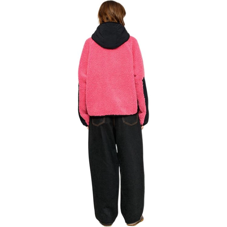 Stussy FW23 SHERPA PANELED HOODED JACKET