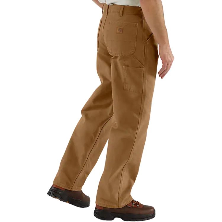 Carhartt B111 WASHED DUCK FLANNEL-LINED UTILITY WORK PANT LOOSE FIT
