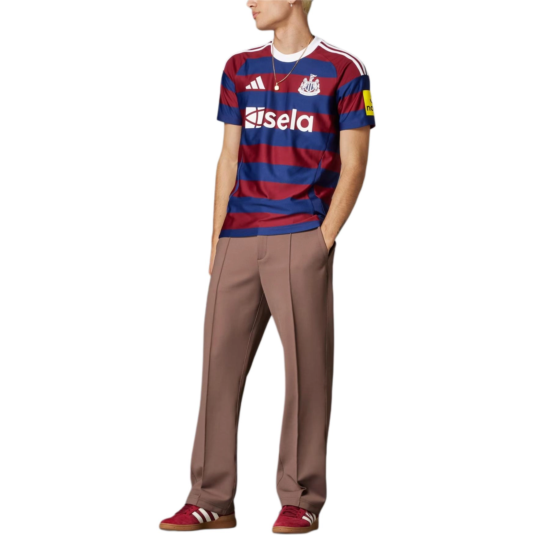 adidas Newcastle United FC SS24 Away Jersey logo