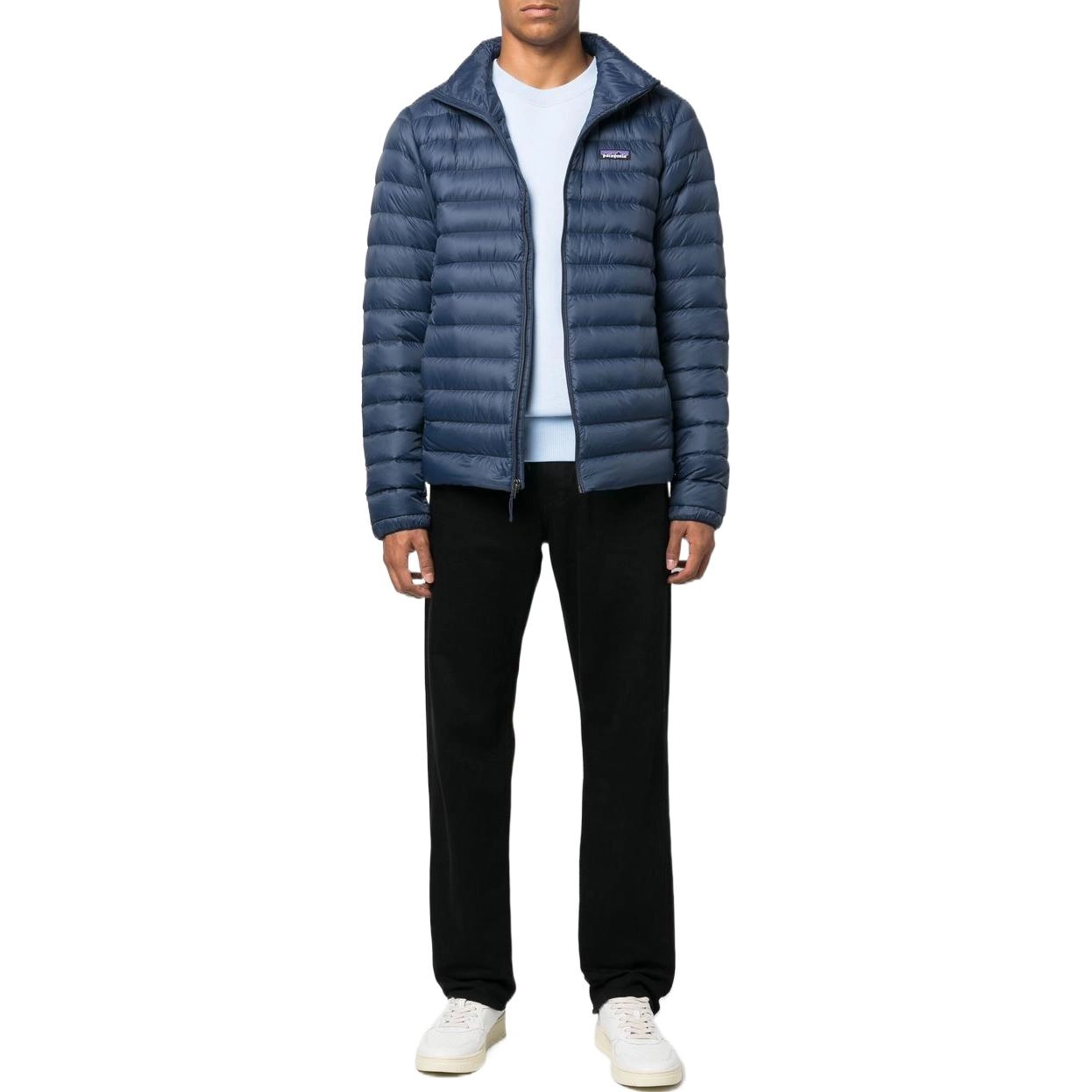 patagonia Down Sweater Logo